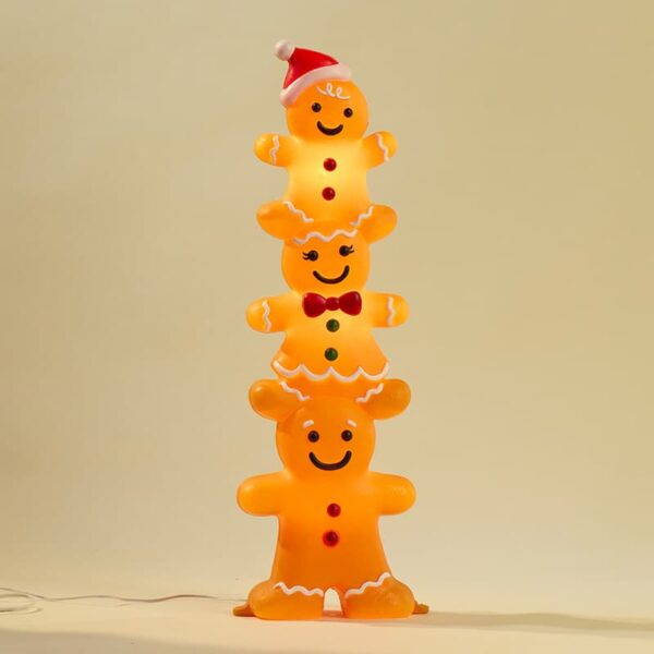 Buy Stacked Gingerbread Blow Mold